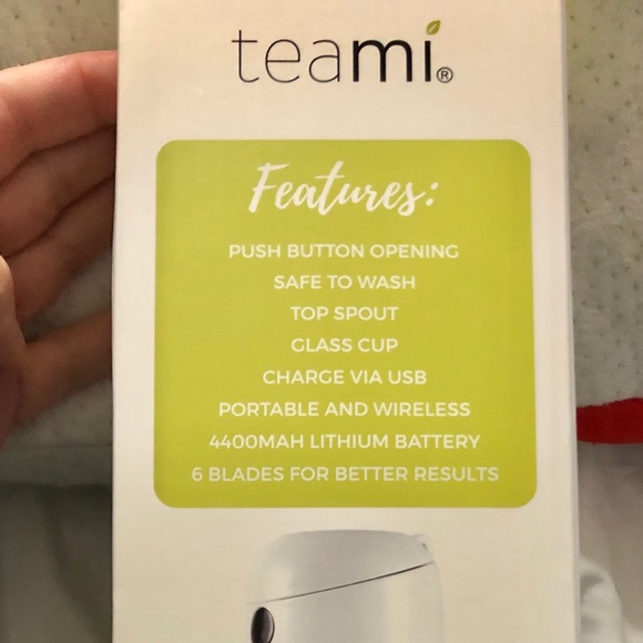 🛑SOLD🛑NIB- Teamí MIXit 30 second Smoothie Maker! - Picture 4 of 9